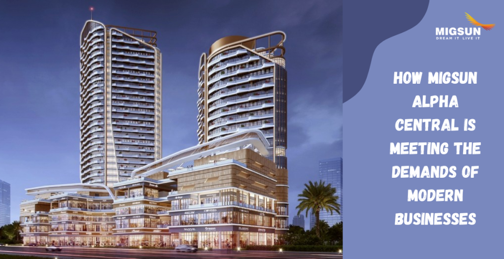 Migsun Alpha Central retail units