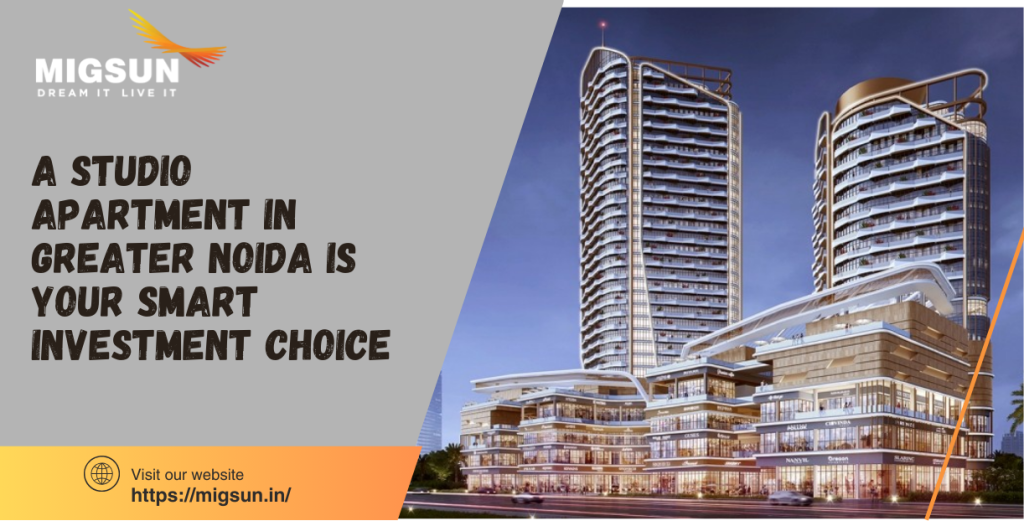 A Studio Apartment in Greater Noida