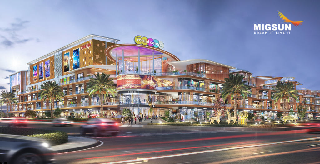 commercial space in Rohini